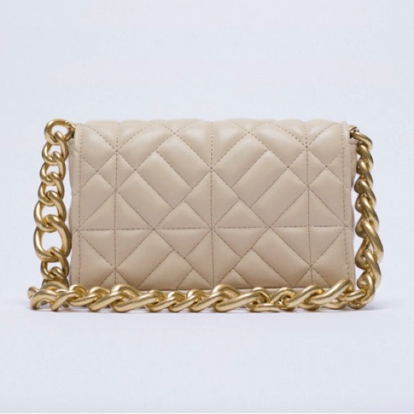 Zara Quilted Shoulder Bag - Picture 6 of 6